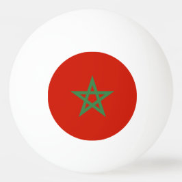 モロッコ国旗 卓球ボール