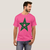 モロッコ国旗 Tシャツ (正面フル)