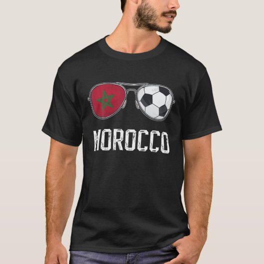 モロッコ国旗 Tシャツ (正面)