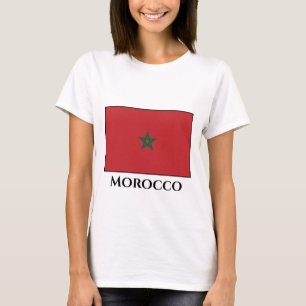 モロッコ国旗 Tシャツ