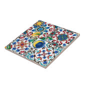 モロッコ地中海の,モザイク,レモンアート タイル (側面)