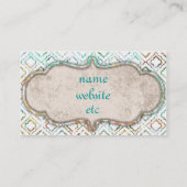 モロッコ媒体 名刺 (裏面)