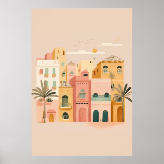 モロッコ市 ポスター (正面)