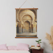 モロッコ建築のアートZellige – ウォールアート (寝室)