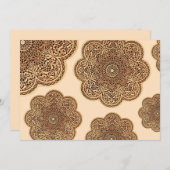 モロッコ招待状 招待状 (正面/裏面)