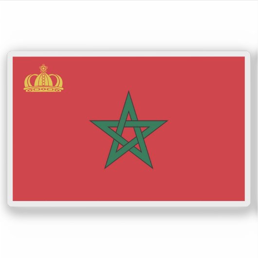 モロッコ政府 シール (正面)