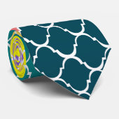 モロッコ数々の色デザイン ネクタイ (ロール)