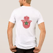 モロッコ文化 トライブレンドTシャツ (裏面)
