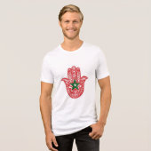 モロッコ文化 トライブレンドTシャツ (正面全面)