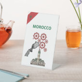 モロッコ文化 台座サイン (インサイチュ)