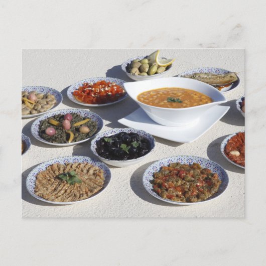 モロッコ料理 – モロッコタギーネ ポストカード (正面)