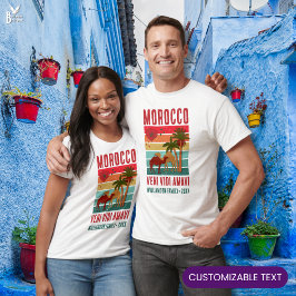 モロッコ旅行グループ ファミリー・リユニオン・バケーション Tシャツ
