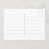 モロッコ旅行絵葉書 シャウエン 青い街のギフト ポストカード (裏面)