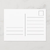 モロッコ旅行絵葉書 シャウエン 青い街のギフト ポストカード (裏面)