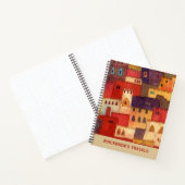 モロッコ旅行 ノートブック (内部)