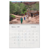 モロッコ暦 カレンダー (2月 2027)