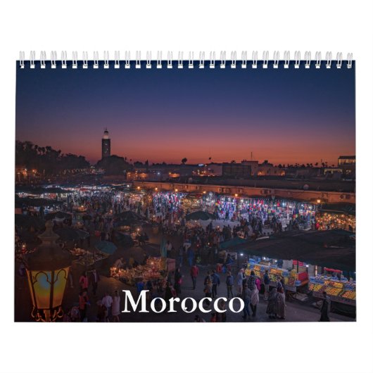 モロッコ暦 カレンダー (カバー)