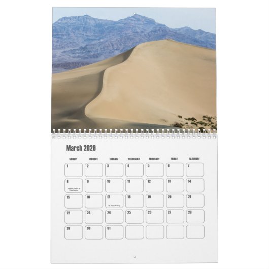 モロッコ暦 カレンダー (3月 2026)