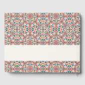 モロッコ格子幾何学曼荼羅結婚の ゲストブック (裏面)