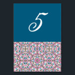 モロッコ格子幾何学曼荼羅結婚の テーブルナンバー<br><div class="desc">お客様の要求祝に応じて来、デジタルとE招待と特別な機会やフェスティバルに対する美しい招待状。私たちはrsvpカードやラベルエンベロープなどの複数のデザインを作るために私たちの製品を複製したい。カスタマイズは、info@shamaurcreatif@gmail.comでリクエストに応じてプリントできる状態で利用可能。ご連絡をお待ちしております。</div>