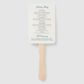 モロッコ格子幾何学曼荼羅結婚の ハンドファン (裏面)