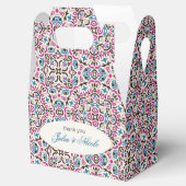 モロッコ格子幾何学曼荼羅結婚の フェイバーボックス (オープン)