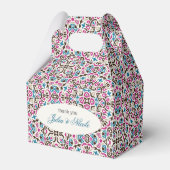 モロッコ格子幾何学曼荼羅結婚の フェイバーボックス (正面サイド)