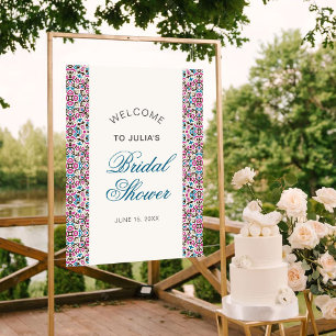 モロッコ格子幾何学曼荼羅結婚の ポスター