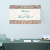 モロッコ格子幾何学曼荼羅結婚の 横断幕 (トレードショー)