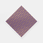 モロッコ民族幾何学モザイクパターン スタンダードランチョンナプキン (角)