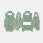 モロッコ民族幾何学モザイクパターン フェイバーボックス (折り畳みなし)