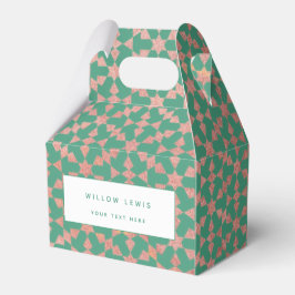 モロッコ民族幾何学モザイクパターン フェイバーボックス