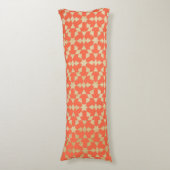 モロッコ民族幾何学モザイクパターン ボディピロー (正面縦)