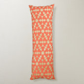 モロッコ民族幾何学モザイクパターン ボディピロー (裏面 (縦))