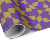 モロッコ民族幾何学モザイクパターン ラッピングペーパー (ロールコーナー)