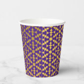 モロッコ民族幾何学モザイクパターン 紙コップ (右)