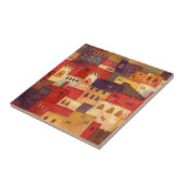 モロッコ水彩建築 タイル (側面)