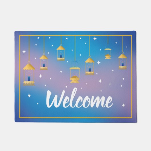モロッコ灯篭 ドアマット (正面)