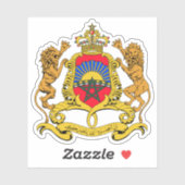 モロッコ王国の紋章 シール (シート)