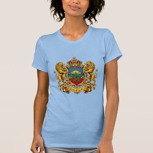 モロッコ王室の伝統的紋章Tシャツ｜ Tシャツ (正面)