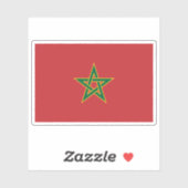 モロッコ王室の国旗 シール (シート)