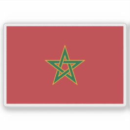 モロッコ王室の国旗 シール