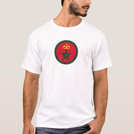 モロッコ王室の空軍ローンデル Tシャツ (正面)