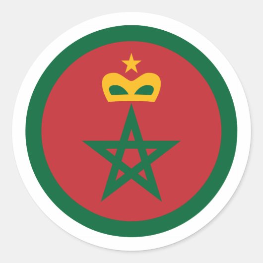 モロッコ王室の空軍、モロッコ ラウンドシール (正面)