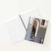 モロッコ瓦の入り口 ノートブック (内部)