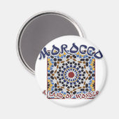 モロッコ疑問に思国 マグネット (正面/裏面)