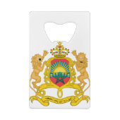 モロッコ紋章 クレジットカード栓抜き (裏面)