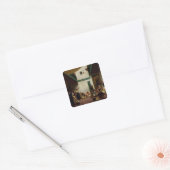 モロッコ結婚のユダヤ人 スクエアシール (封筒)