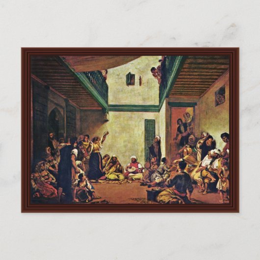 モロッコ結婚のユダヤ人 ポストカード (正面)