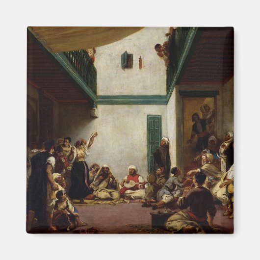 モロッコ結婚のユダヤ人 マグネット (正面)